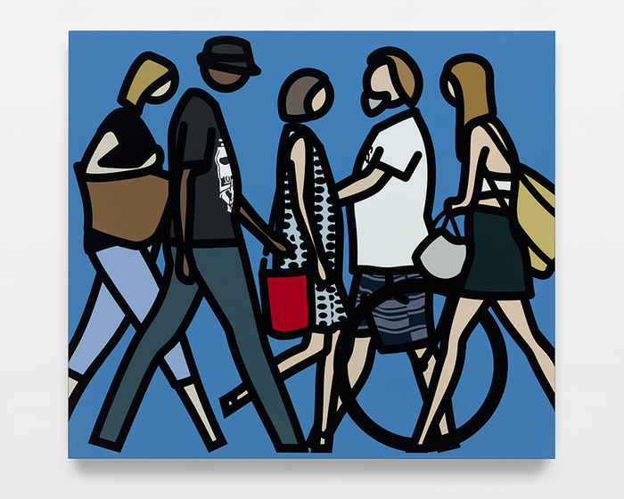 ジュリアンオピー◇ WALKING IN MELBOURNE 1 Julian Opie | Walking in Melbourne 1., 2018 | Art Basel